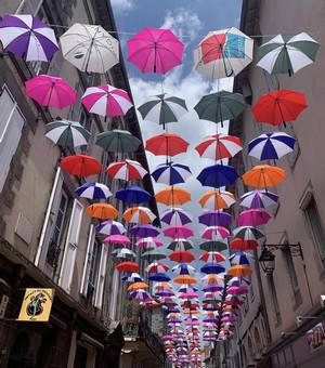 Les parapluies d'Aurillac
