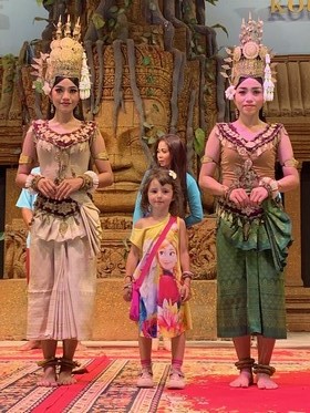 danseuses traditionnelles au cambodge