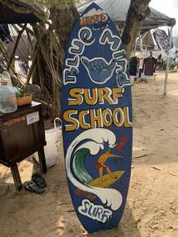 le surf a Weligama