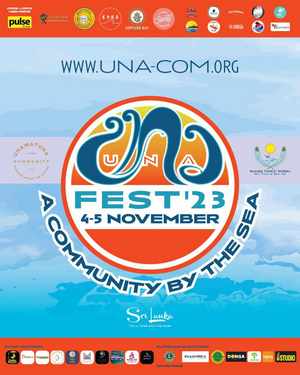 affiche Una fest 23 à Unawtuna