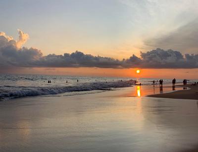 couché de soleil sri lankais