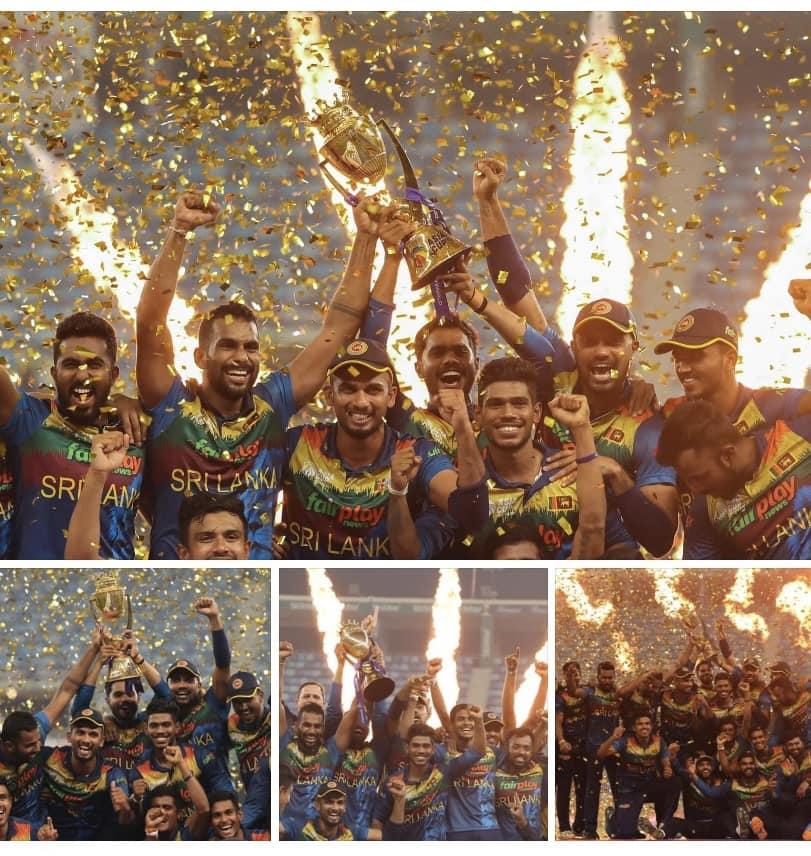 sri lankais champions de cricket