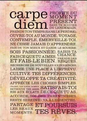 carpe diem